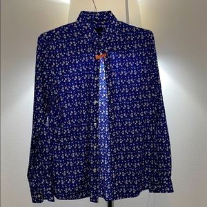 Tommy Hilfiger Purple Floral Long Sleeve